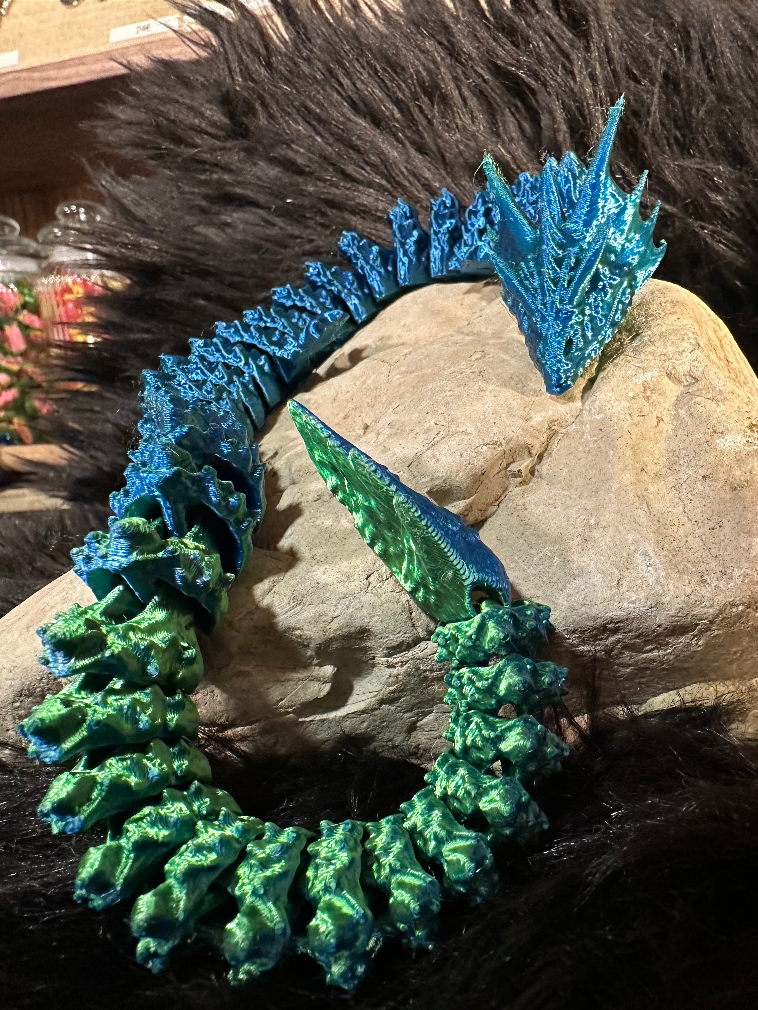 Voltaryn — Dragon des Orages - dragon articulé 3D