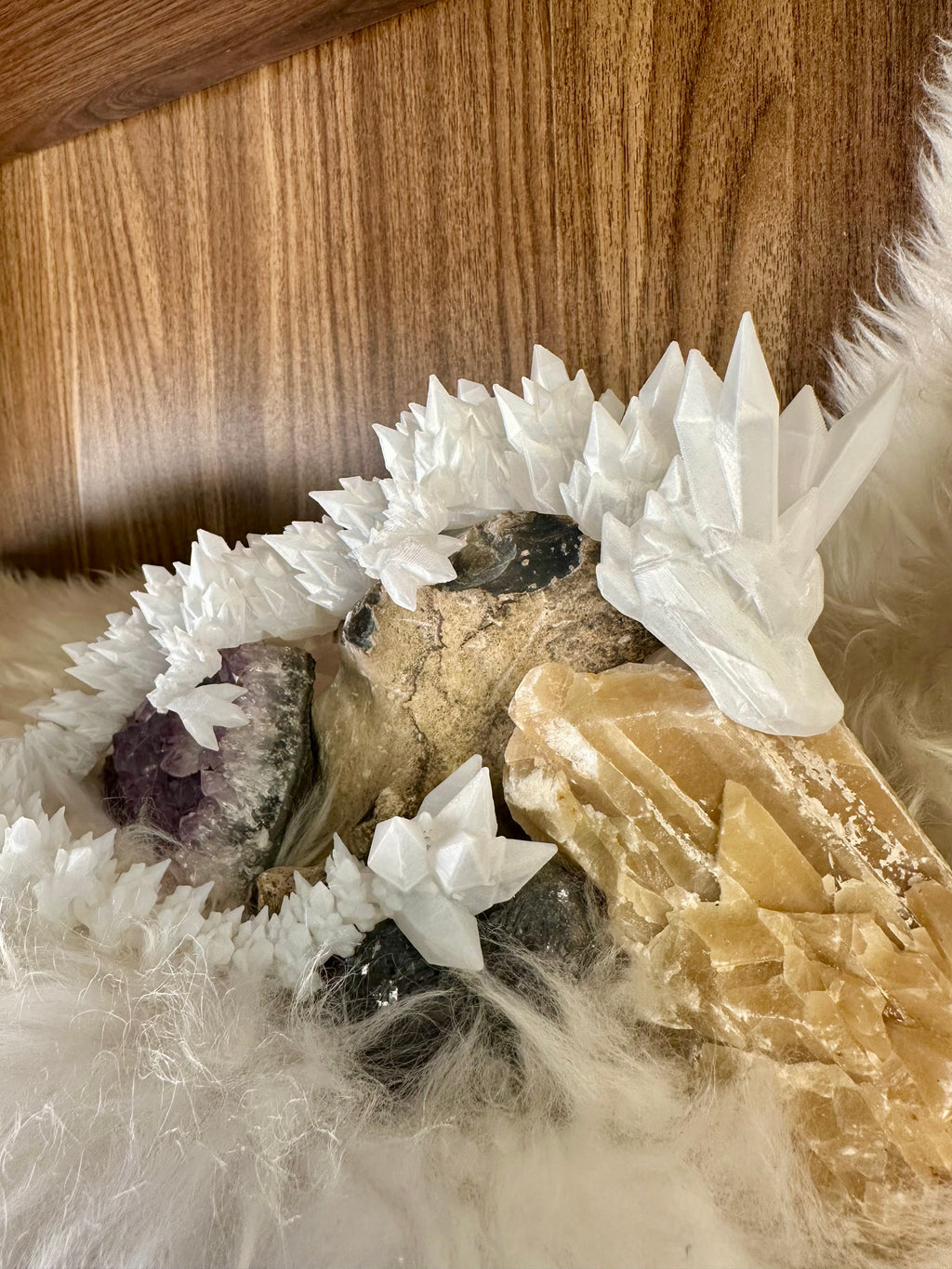 Crysalion — Dragon de cristal - dragon articulé 3D