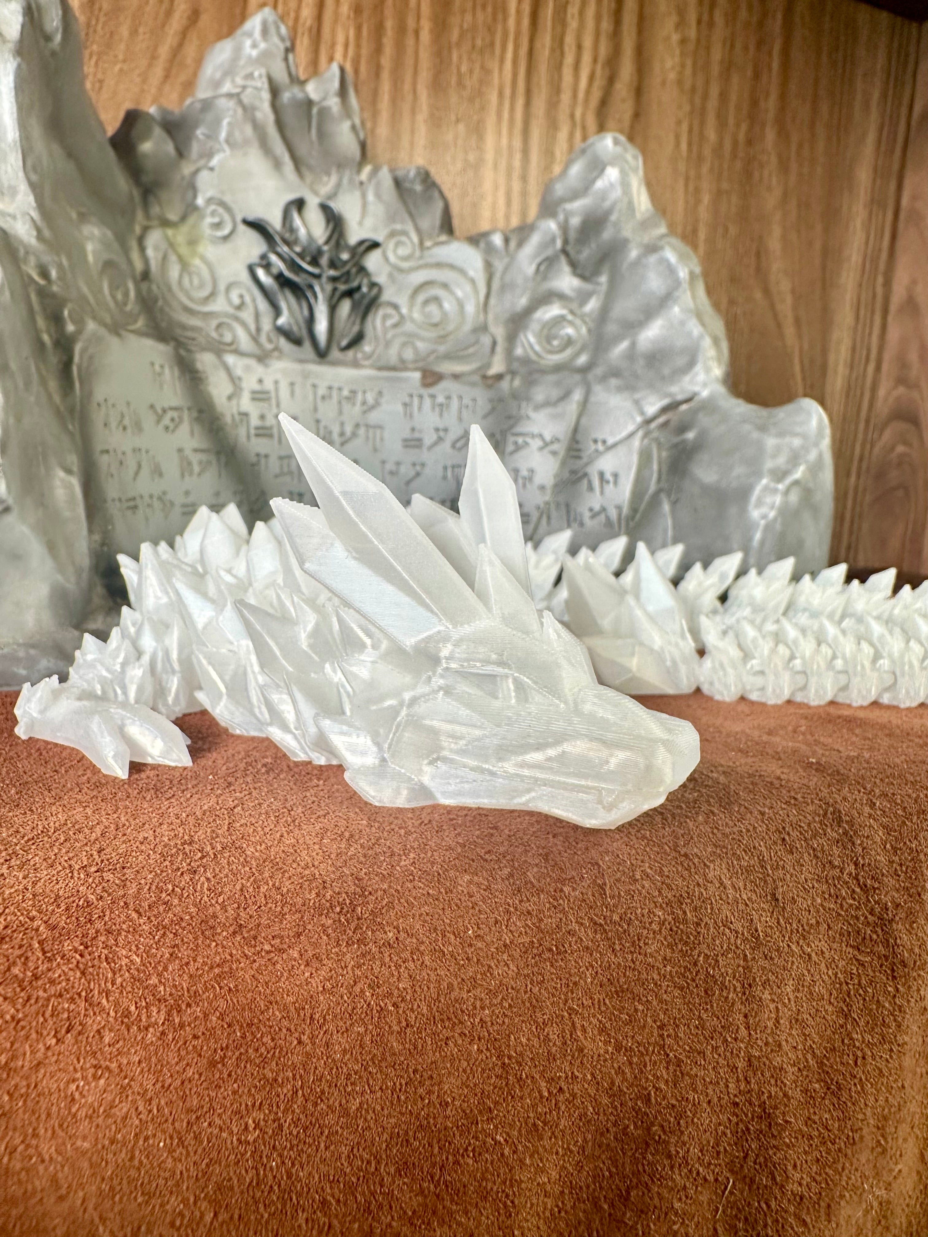 Crysalion — Dragon de cristal - dragon articulé 3D