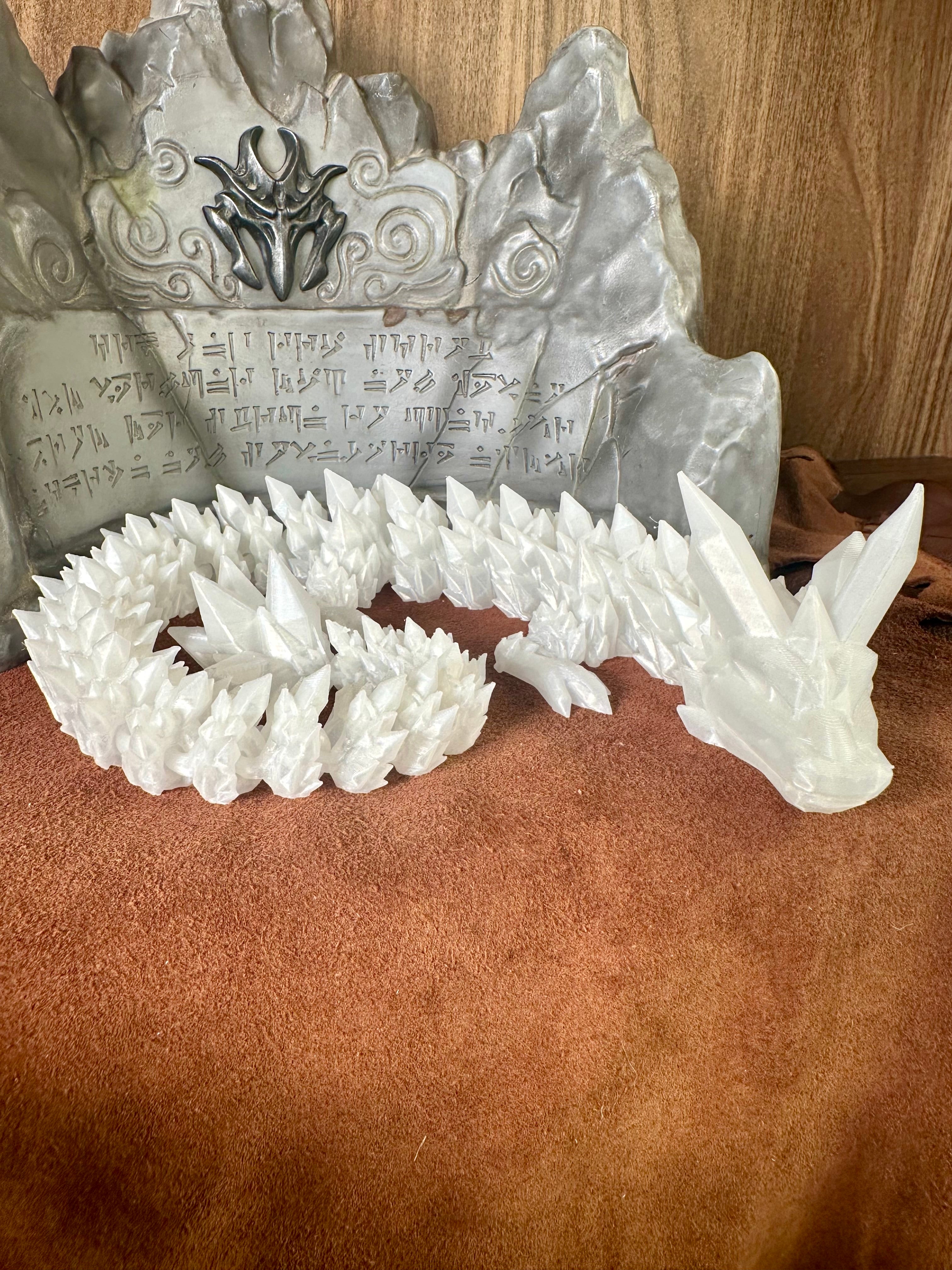 Crysalion — Dragon de cristal - dragon articulé 3D