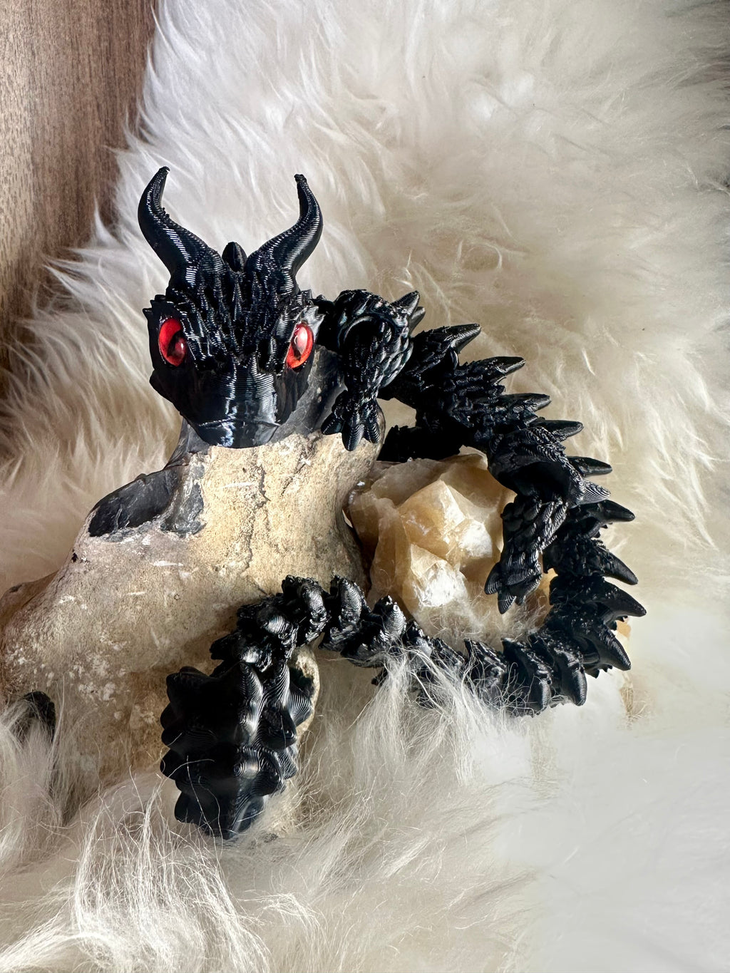 Noctar - Le dragon Solaire - dragon articulé 3D