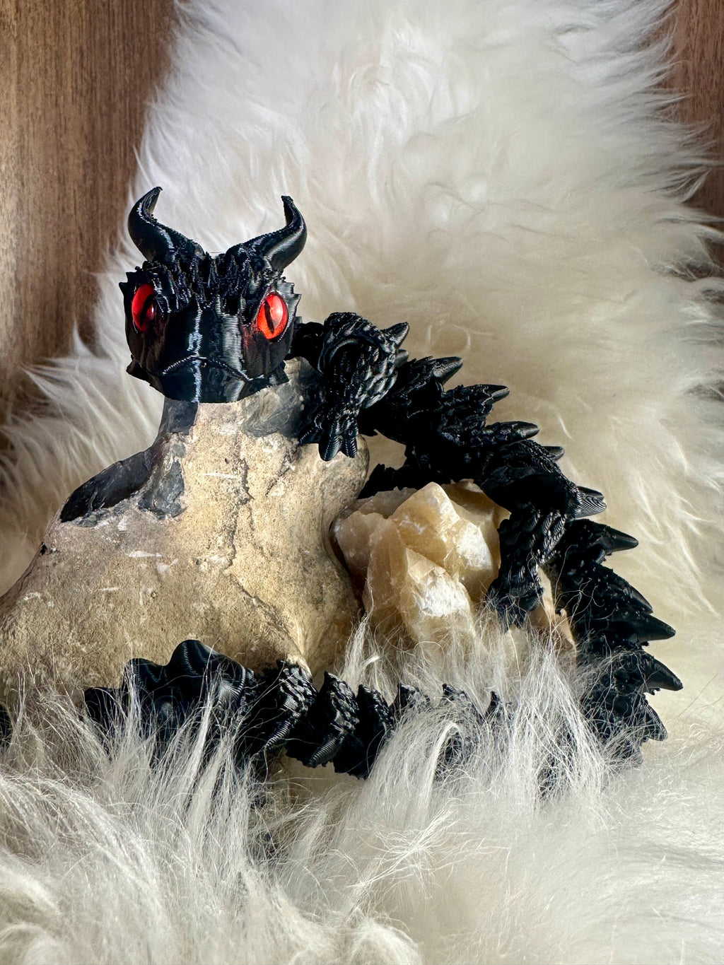 Noctar - Le dragon Solaire - dragon articulé 3D