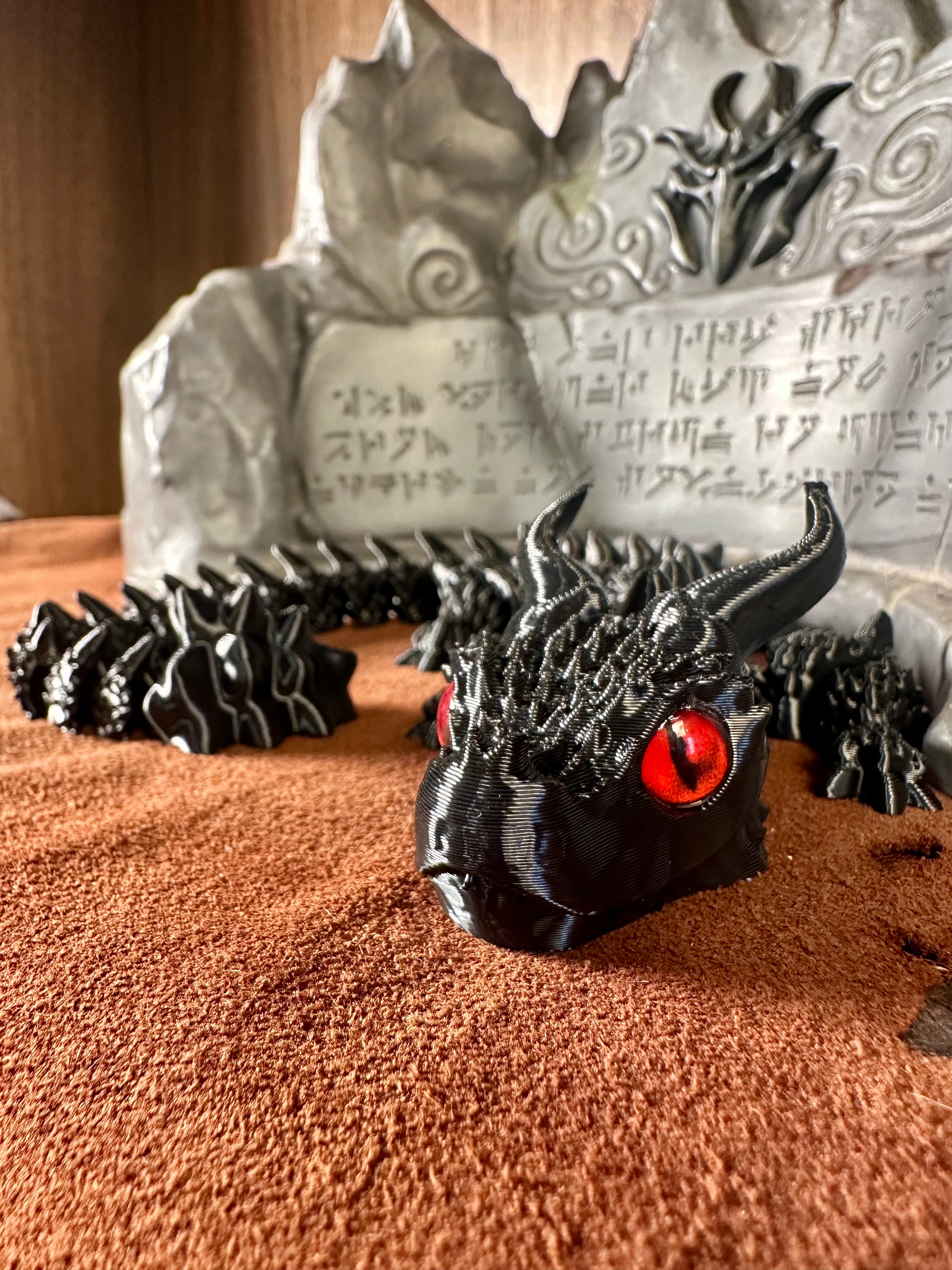 Noctar - Le dragon Solaire - dragon articulé 3D