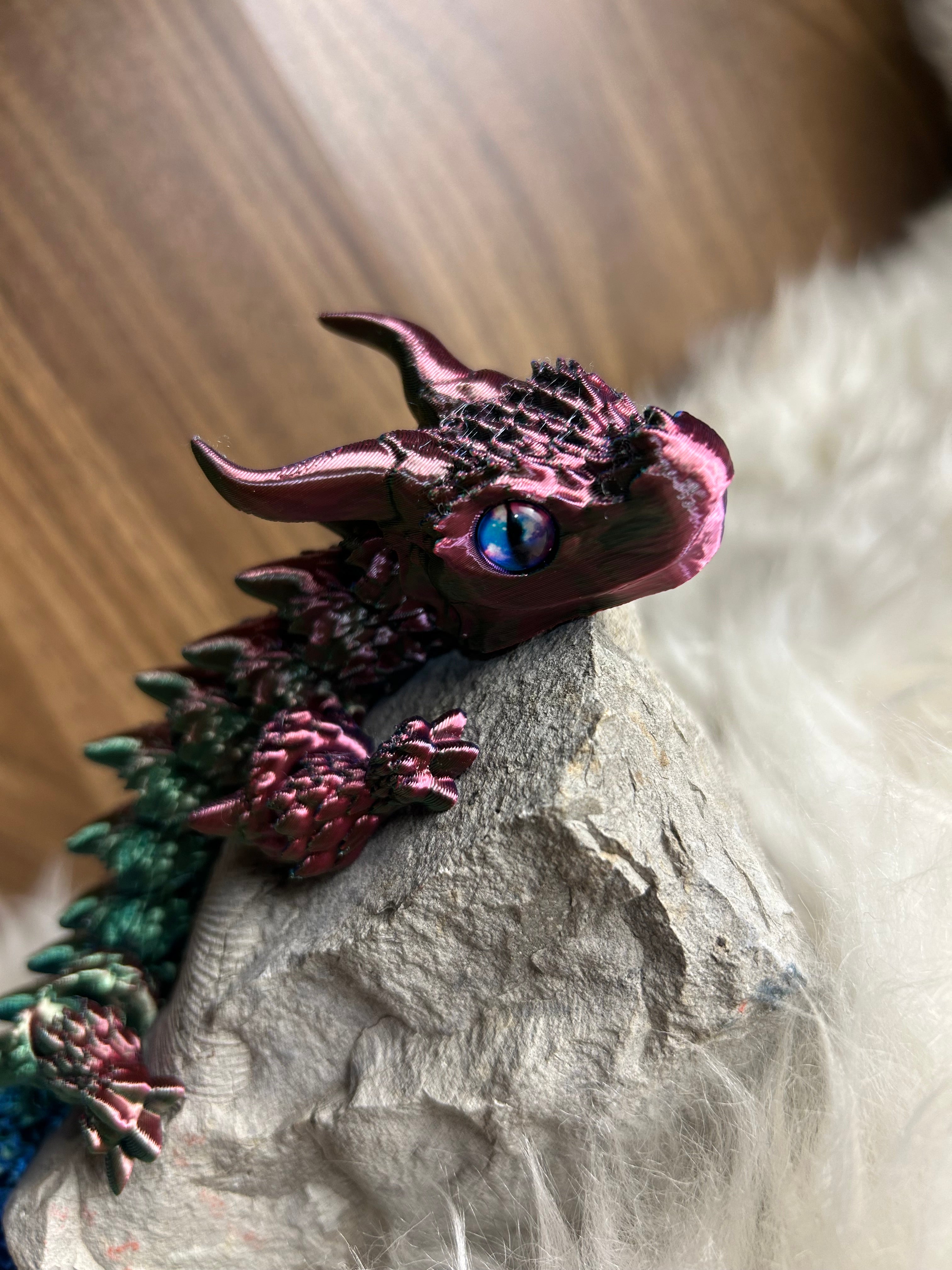 Manaljos — Dragon Boréal - dragon articulé 3D