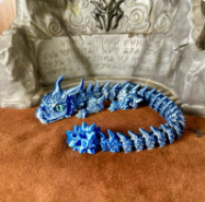 Azerion – Dragon des Glaces - dragon articulé 3D