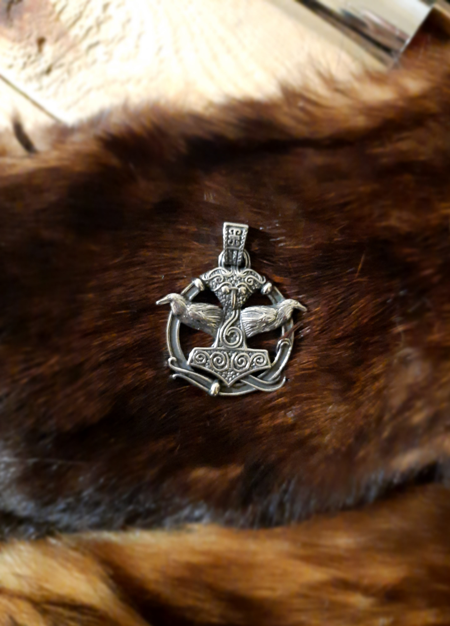 Marteau de Thor Hugin Munin