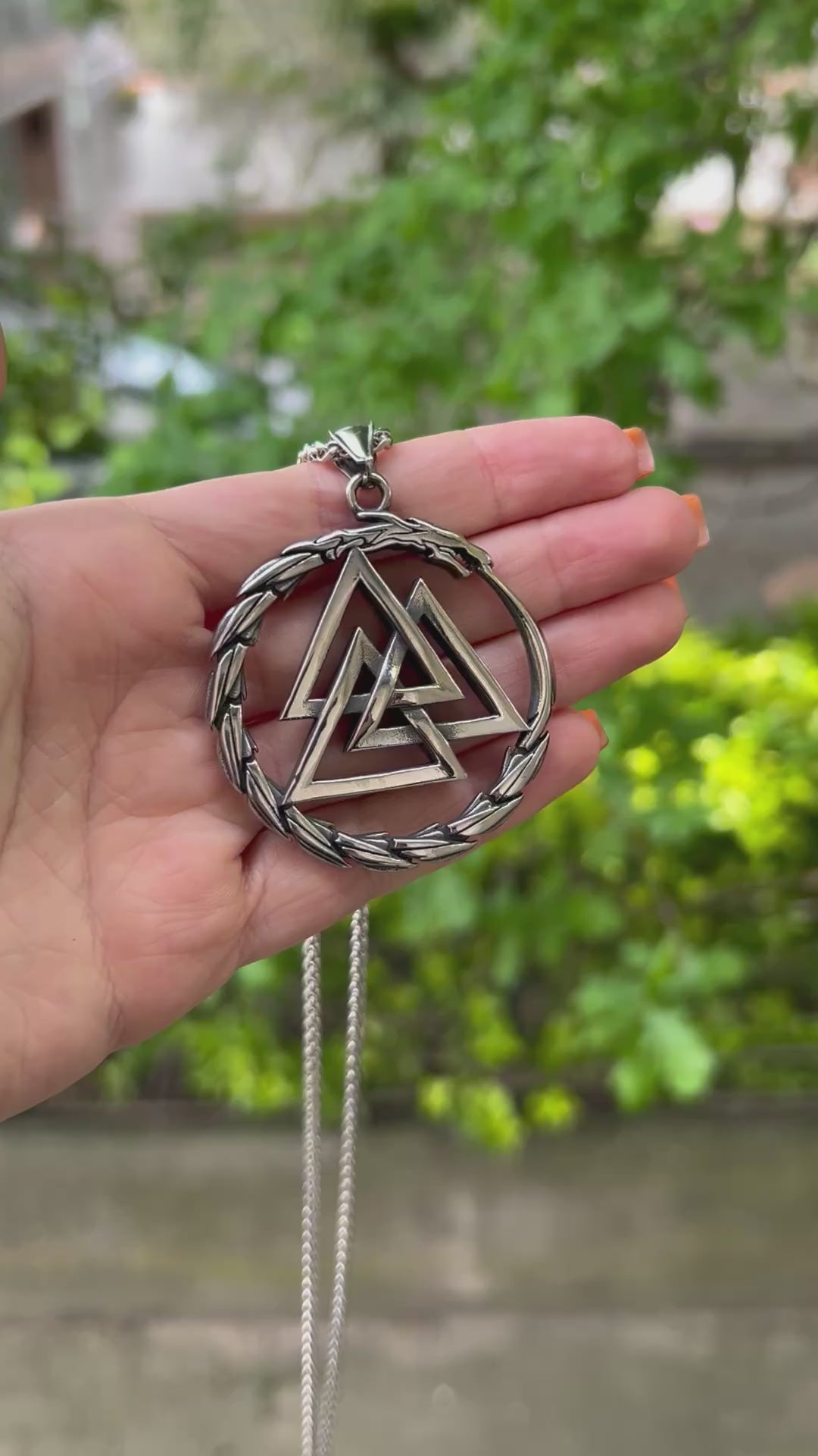 Médaillon Valknut