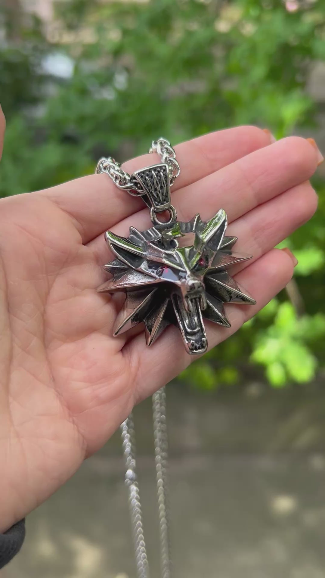 Médaillon The Witcher Geralt de Riv