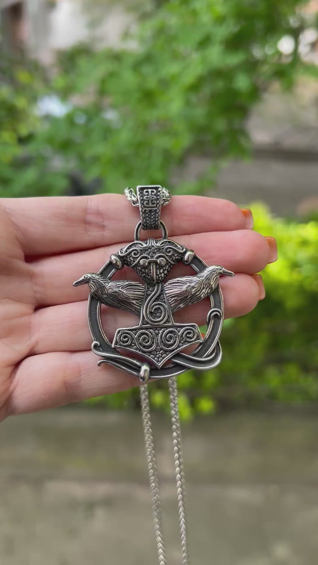 Marteau de Thor Hugin Munin